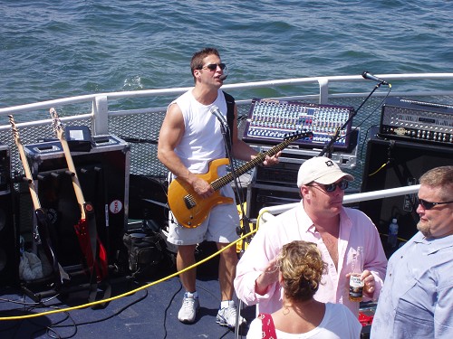 On the boat